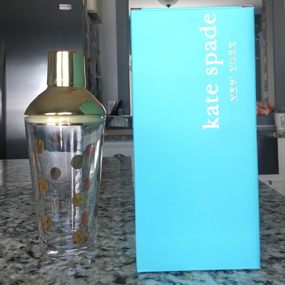 Kate Spade Two of a Kind Gold Shaker